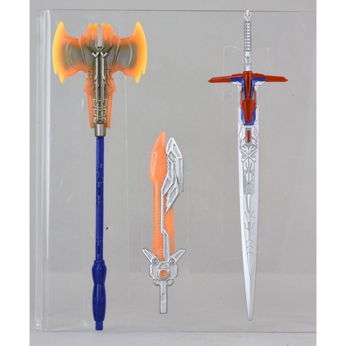 Japan TakaraTomy Transformers The Last Knight TLK-15 Calibur Optimus Prime MISB - Picture 5 of 5