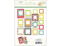 Simple Stories Lets Party Chipboard Frames on sale Simple Stories Lets Party Chipboard Frames on sale