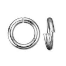 100 Pcs Round Open 925 Solid Sterling Silver Jump Rings 5mm 19 Ga Gauge Lot