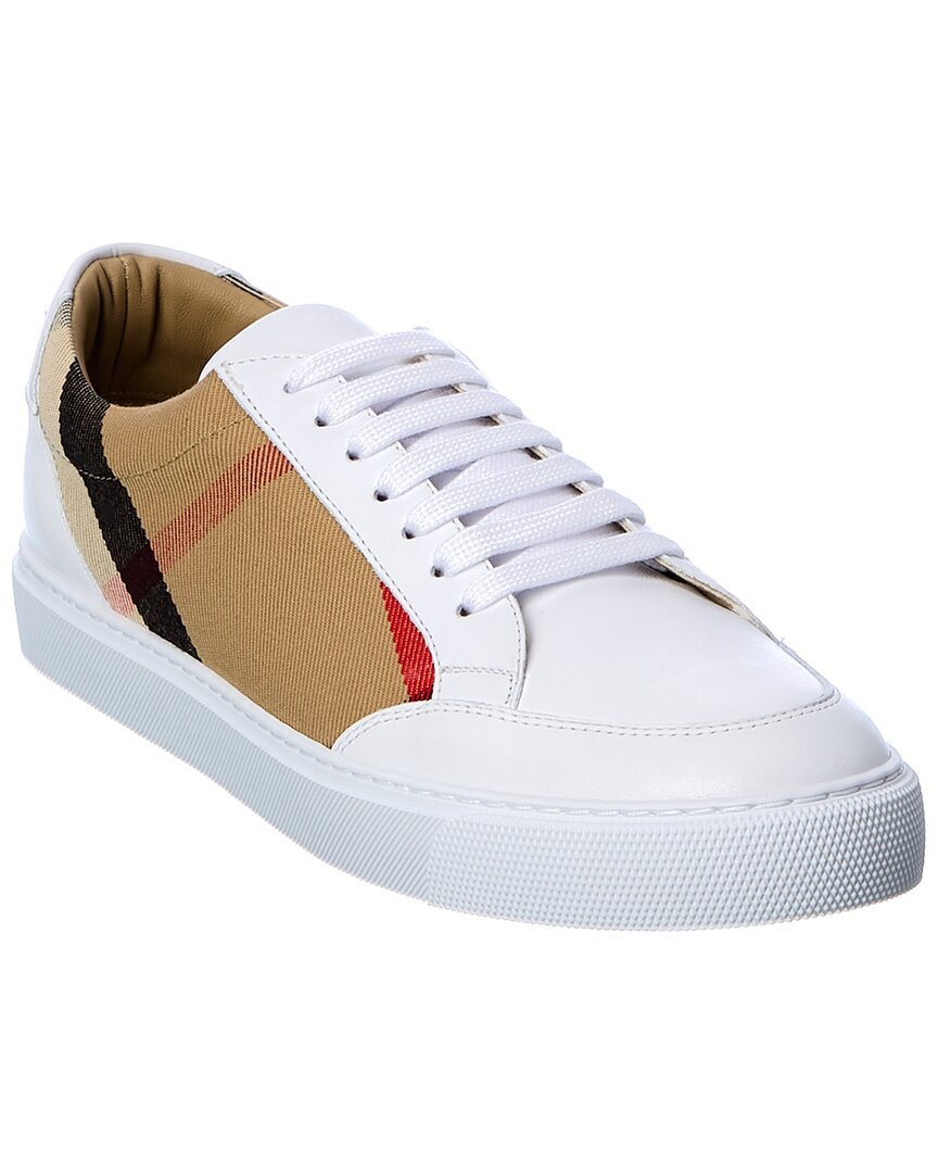 Женские кроссовки Burberry Vintage из парусины и кожи в клетку