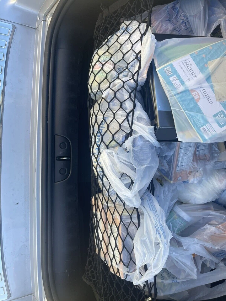 Задний багажник конверт стиль органайзер грузовая сетка для FIAT 500L 2014-2021 совершенно новый - Изображение 3 из 4