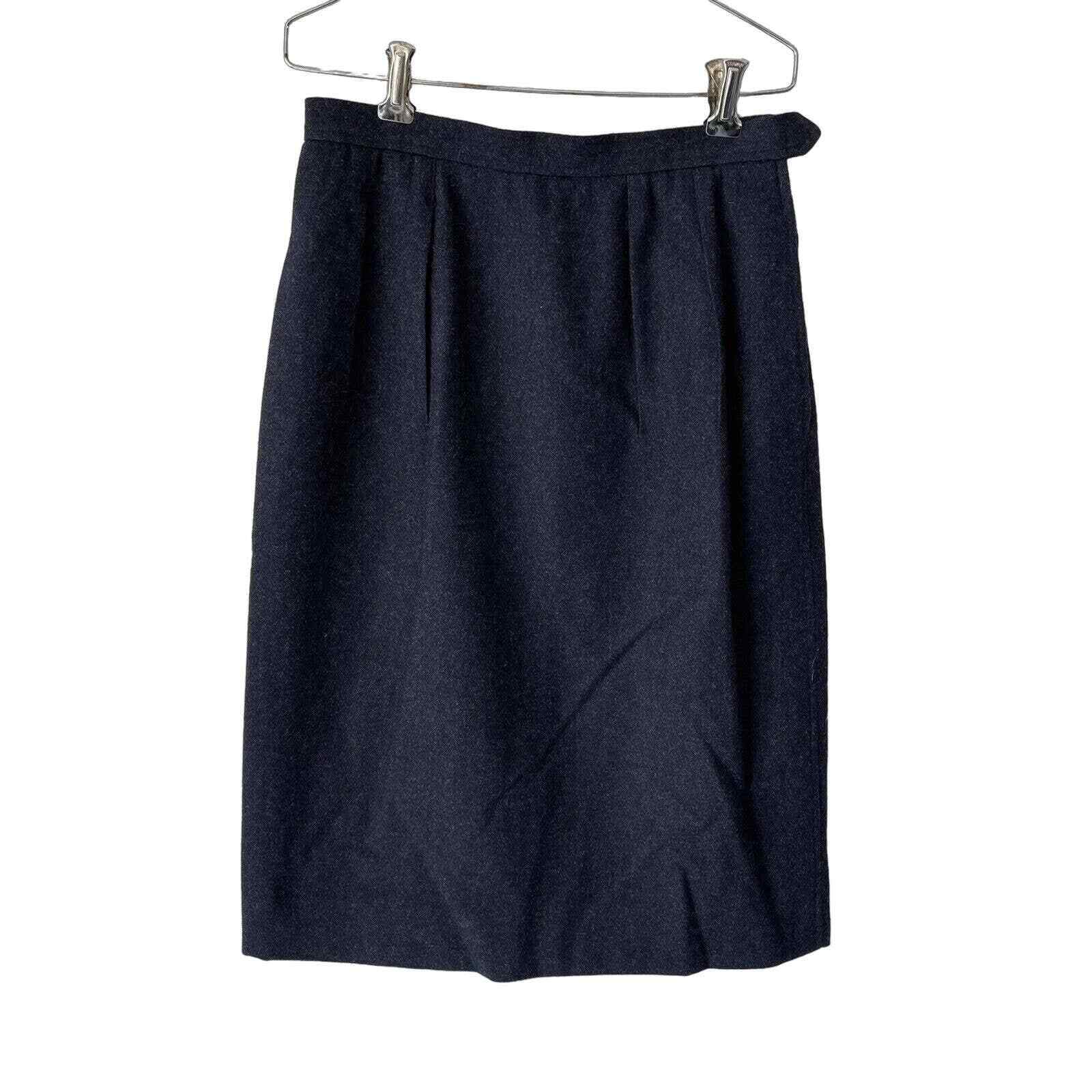 YSL Yves Saint Laurent Rive Gauche Pencil Skirt B… - image 2