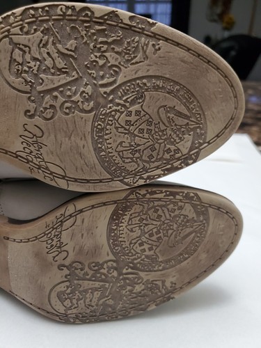 CARLOS by CARLOS SANTANA WOMENS COLE ANKLE BOOTS/BOOTIES SZ 11M SIDE ZIP GRAY - Picture 20 of 23