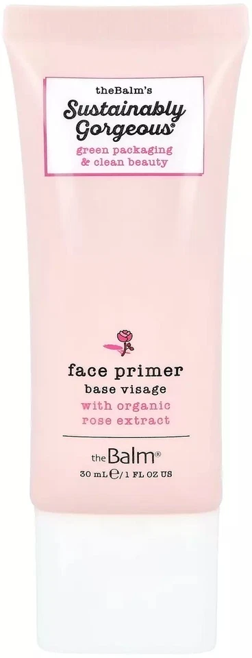 The Balm’s Sustainably Gorgeous Face Primer With Rose Extract 30ml NIB - Image 2 of 2