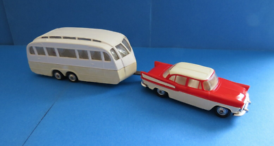 RARE NOREV Simca Chambord bicolore + CARAVANE