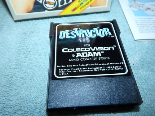 Destructor for Colecovision Complete In Box CIB Very Nice!! Tested - Picture 3 of 8