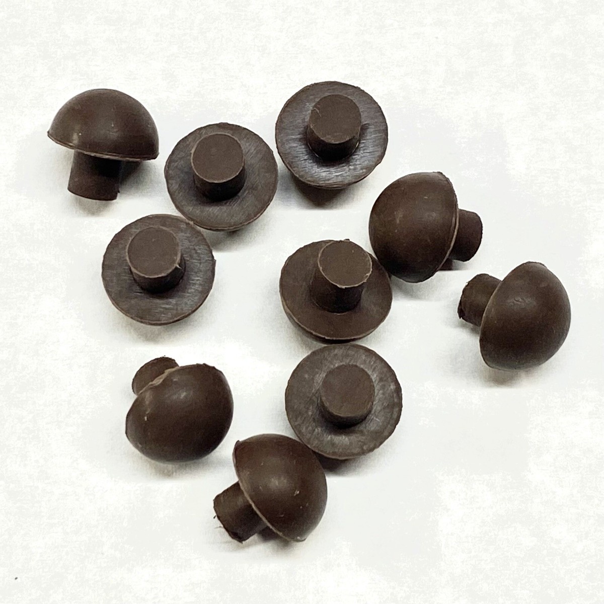 Unghie A Pressione Square Extra Corto Marrone E Beige Con Disegno Di C – Nail IT Studio - Foto 9