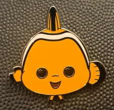 Disney pin 141580 Finding Nemo Wishables Pixar fish tropical Wishable clown fish
