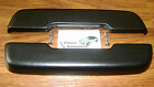 <!--F#f_0-->Arm Rest Pads Pair Black w/ Mounting Screws Front 11.5