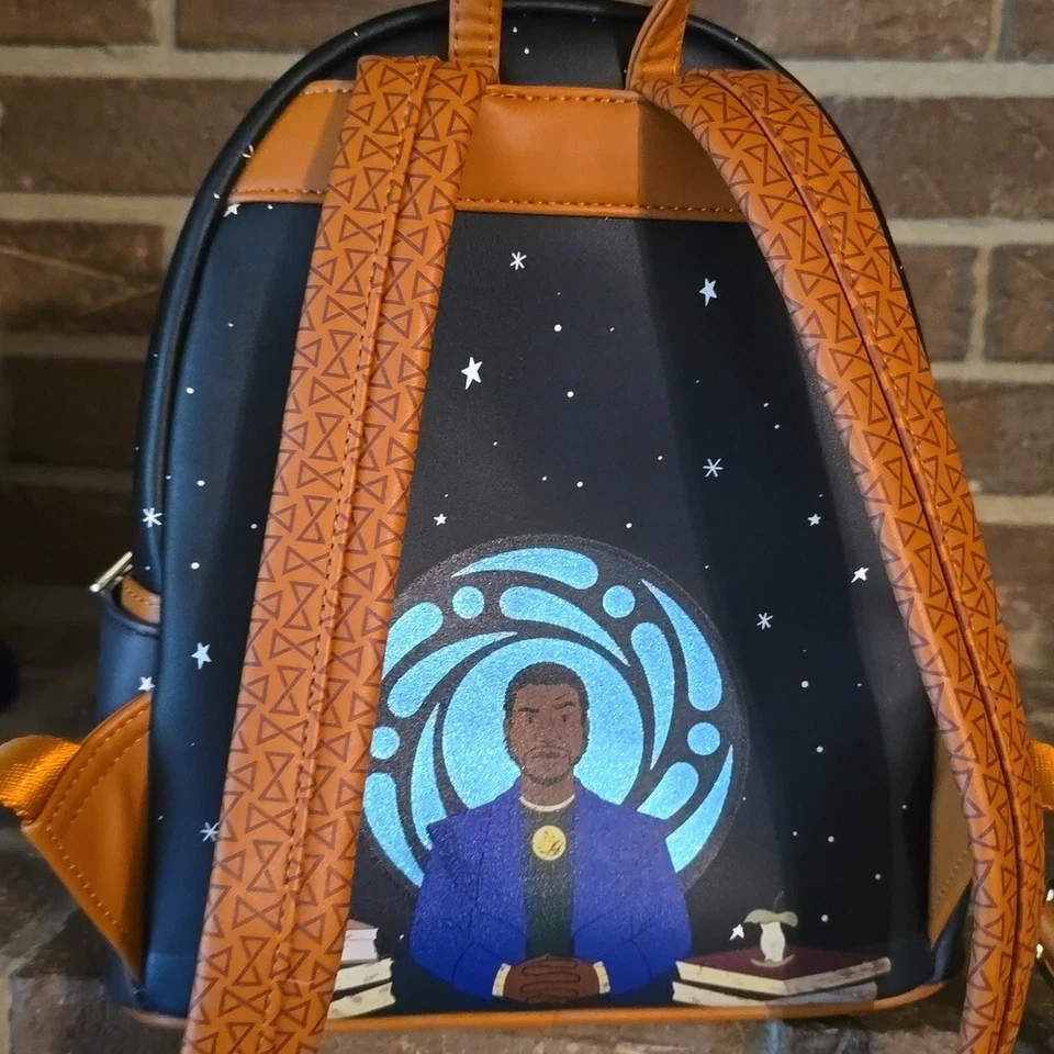 Mini mochila lenticular Loungefly Marvel Loki TVA Multiverse Foto 4 de 4