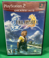 UNTESTED Final Fantasy X Playstation 2 Red label (READ DESCRIPTION) (SEE PHOTOS