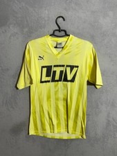 Puma Vintage Jersey Football Soccer Shirt Gold LTV #9 West-Germany Mens Size L