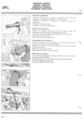 DUCATI Workshop Manual 900 MHR & Mille 1983 1984 1985 1986 Service