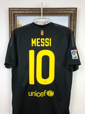 Barcelona Away football shirt 2011 Soccer Nike #10 Messi Jersey