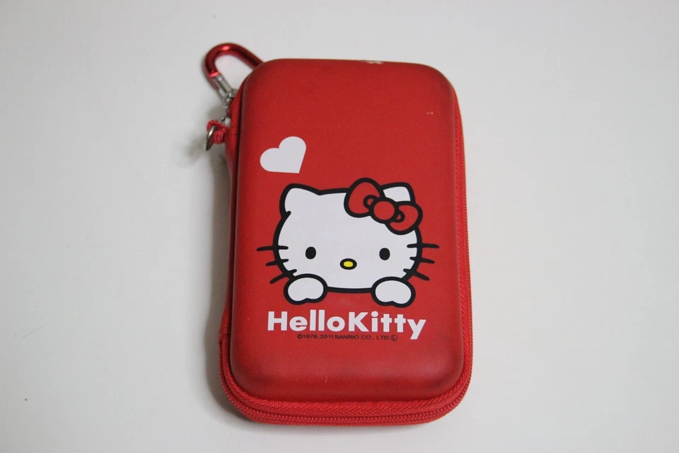 Estojo de transporte/bolsa Hello Kitty para Nintendo 3DS do Japão muito raro/Kawaii - Imagem 4 de 4