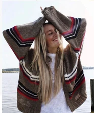 Xirena $340 Lander Alpaca Blend Open Cardigan; S