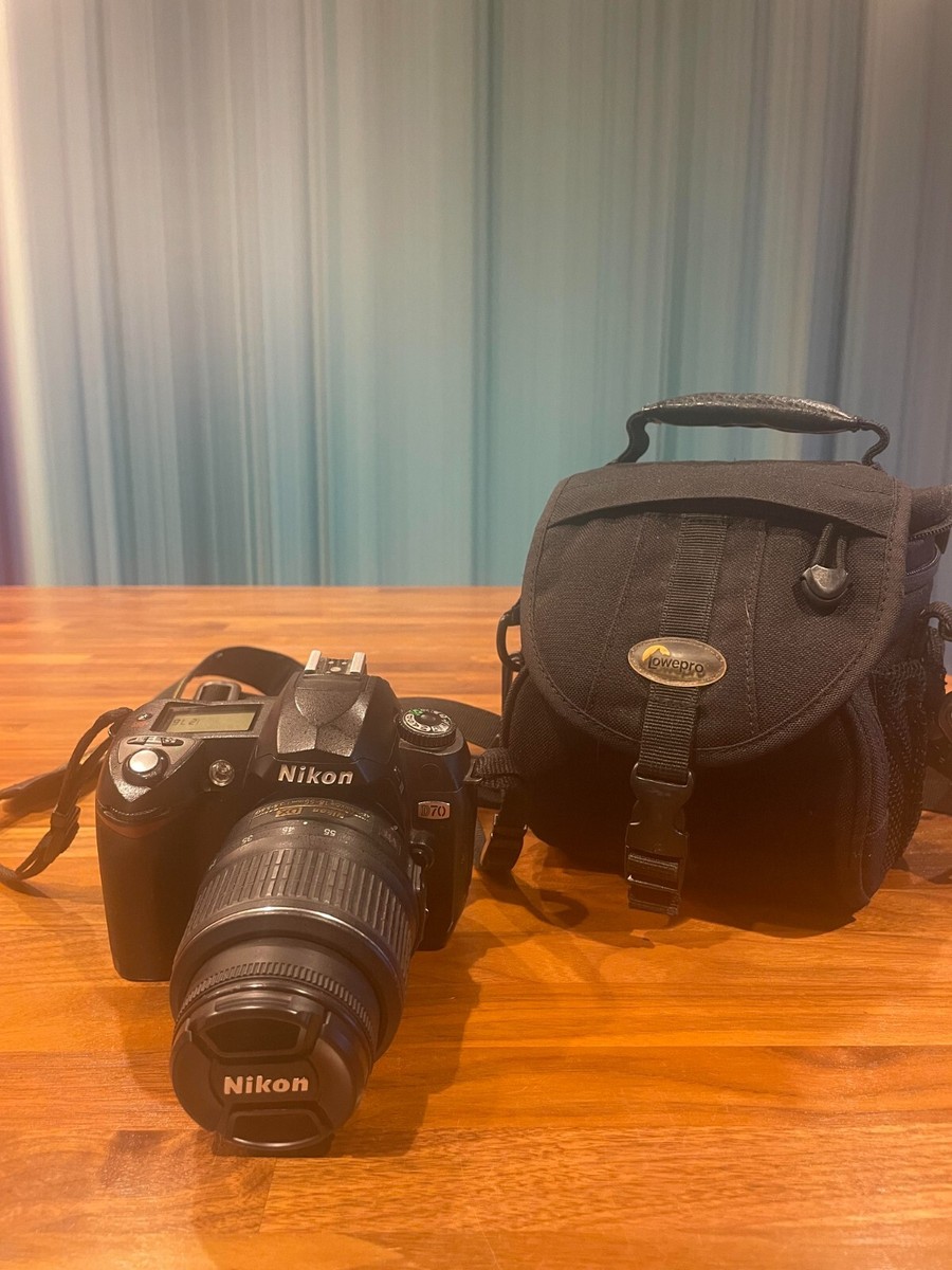 Nikon D70 Camera +AF-S DX Nikkor 18-55mm Lens 3.5-5.6