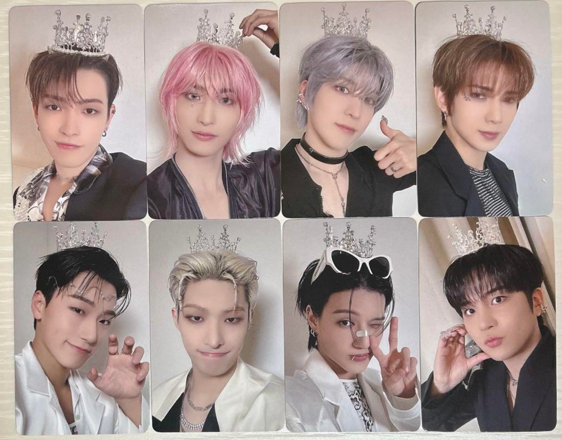 ATEEZ トレカ コンプ FC ユニバ GOLDEN HOUR:Part.2 ATEEZ GOLDEN HOUR part:2 FC Limited Official Photo Card
