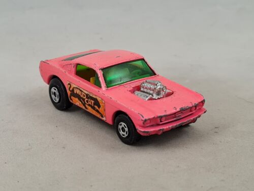 Matchbox Superfast Ford Mustang Wildcat Dragster Nr. 8 unlackierte Bodenplatte - Bild 3 von 8