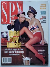 JULIA ROBERTS & KIM JONG IL October 1994 SPY Magazine WINONA RYDER