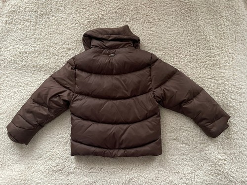 UGG Australia Puffer Winter Coat Kids Size 8 Brown - Picture 2 of 13