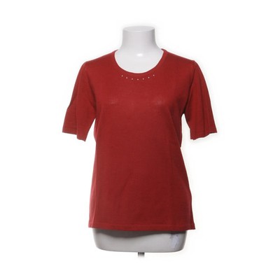 Fabiani, Top, Größe: 40, Rot, Acryl/Merinowolle, Einfarbig, Feinstrick #BsU