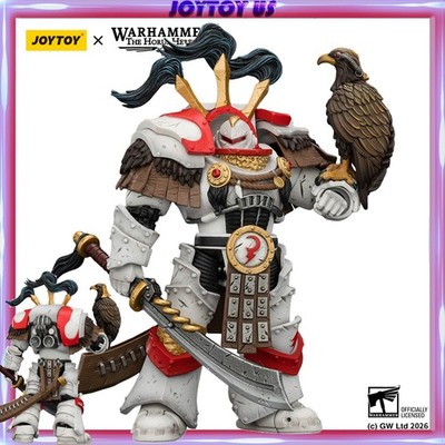 JOYTOY Warhammer 40 White Scars Legion Praetor in Cataphractii Terminator Armour