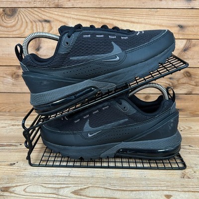 Nike Turnschuhe Damen UK 4 Air Max Pulse schwarz anthrazit Schule Laufschuhe GS