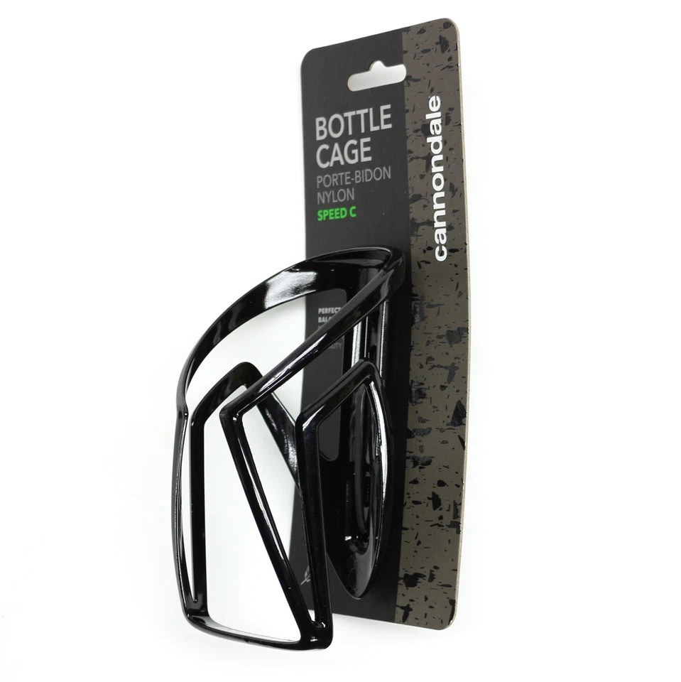 Jaula para botellas de agua de nailon Cannondale Speed C negra CP5500U14OS Foto 3 de 4