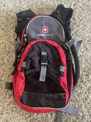 SWISSGEAR Backpack - Red & Black - Great for Travel Or School Or Camping 8 x17 