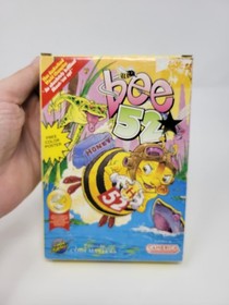 Bee 52 Game Nintendo NES Complete in Box Manual Poster Inserts Complete CIB