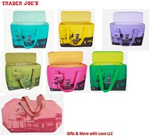 Trader Joe's NEW 💚 8 GALLON 💚 INSULATED REUSABLE COOLOR TOTE RARE GROCERY BAG