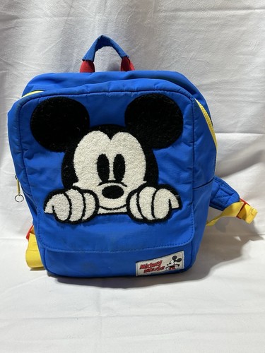Walt Disney Store Mickey Mouse Peaking Rucksack Schultasche Kleinkind Kinder blau