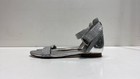 Marciano Women's Sandals Silver Leather Ankle Strap Size 10 — photo 1