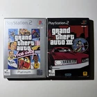Grand Theft Auto 3 & Grand Theft Auto Vice City PS2 PAL With Posters & Manuals
