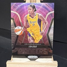 Panini 2025 Prizm WNBA Pioneers Lisa Leslie #8 Los Angeles Sparks Basketball