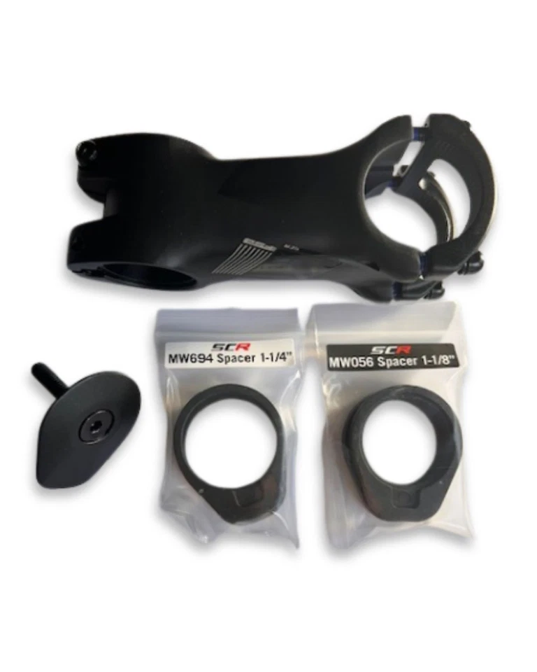 FSA Full Speed Ahead SCR SL-K Stem Clamp 31.8mm 100mm +/-6 Deg Black Aluminum - Image 3 of 4