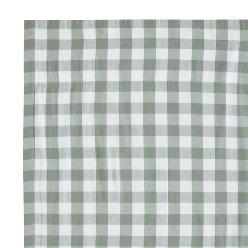 Farmhouse 36"x36"x16" Swag Pair Green Rod Kitchen Window Curtains VHC Brands - Picture 4 of 8