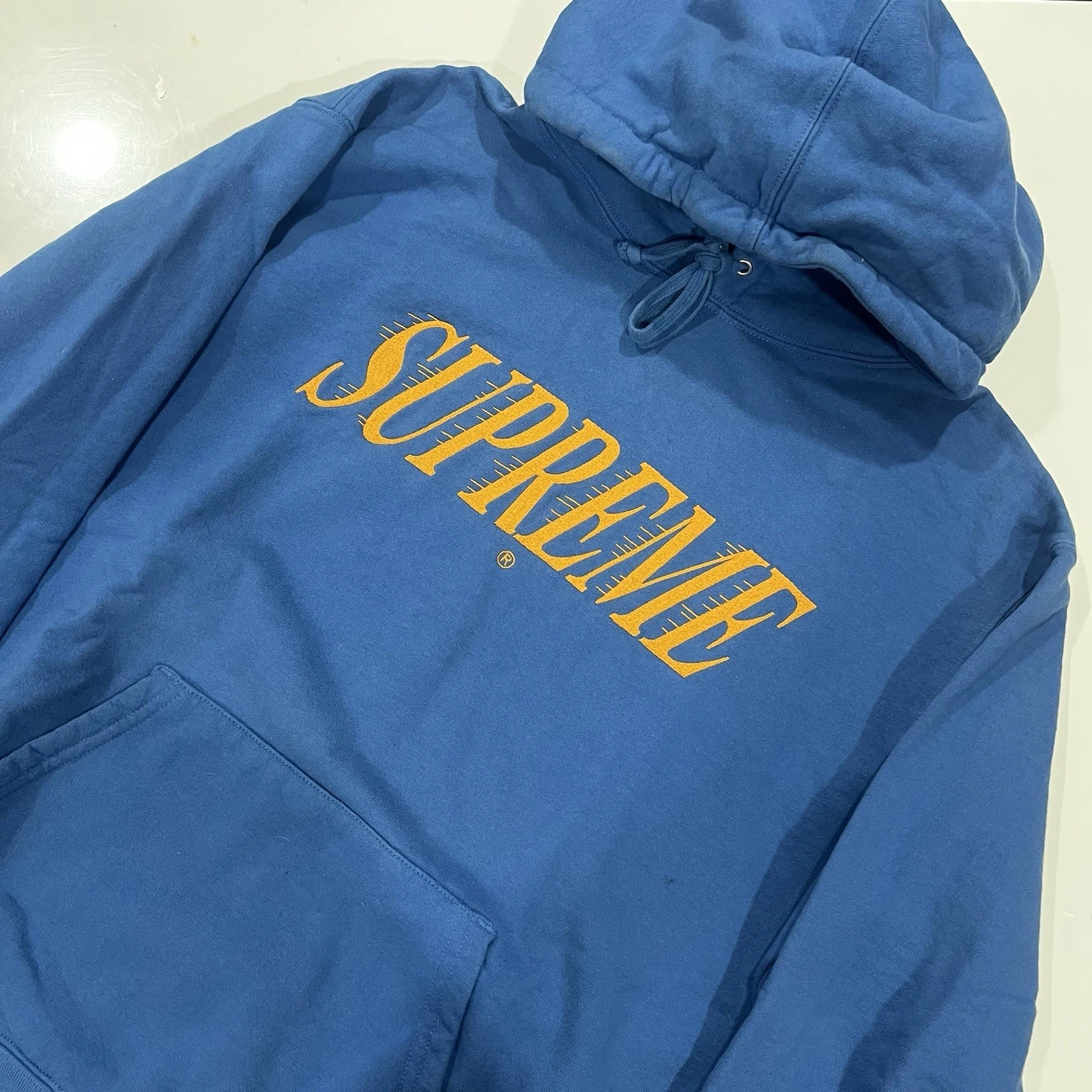 Supreme Crossover à capuche bleu pâle