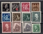 GERMANY BOHEMIA AND MORAVIA 1944 LAST EMISSIONS. NEW SERIES