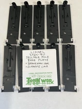 LIONEL #3424-80Q TellTale Pole Base Plate qty 10 pieces