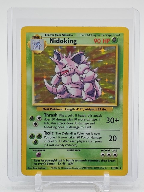 Nidoking #11 (Base Set (1999))
