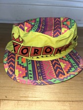 Vintage Bright Multi Color Korona Supermarket N.V. Painters Hat Made In USA