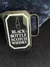 Vintage Black Bottle Scotch Whiskey Water Jug Pub Jug Wade PDM England