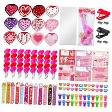 170 Pcs Valentines Day Gifts Classroom Supplies - Valentine Stationery Set