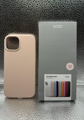 Elago iPhone 13 Hülle Clear Grip Pink Schutzhülle Stoßfest Cover