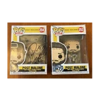 Funko Pop Rocks Post Malone One Autographed. #254 & #253 ***Read Description***