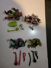 Lot of 4 vintage 1990 TMNT Teenage Mutant Ninja Turtles Action Figures