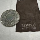 Towle Sterling Silver Old Master Compact Purse Hand Mirror 3"1/4 No Monogram