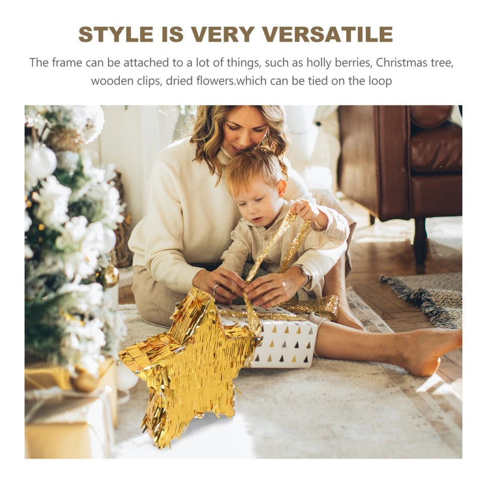 3 stücke stern pinata pinata smashing spielzeug geburtstagsfeier gefüllt - Bild 4 von 4